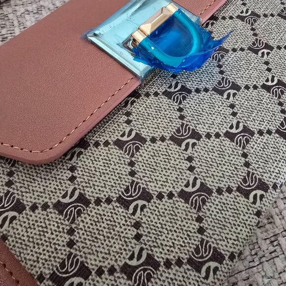 Malibu Skye Olivia Crossbody Wallet Bag Elegant Brown Leather Purse Bag - NEW - Picture 8 of 9